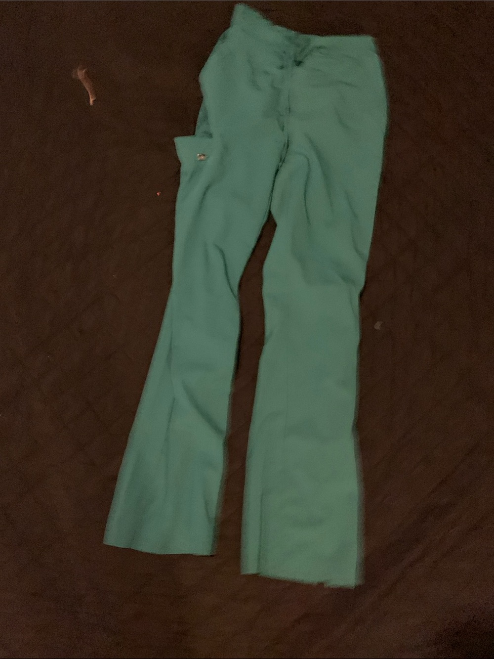 Grey's Anatomy Teal Bootcut Scrub Pants